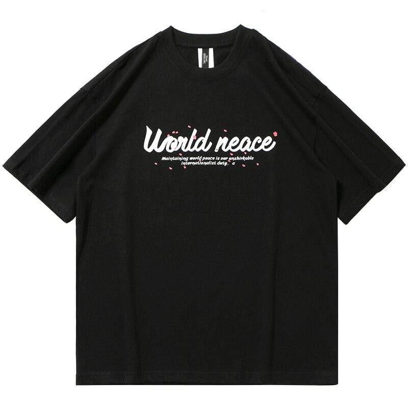 Sakura Peace & Love </br> Japanese T-shirt