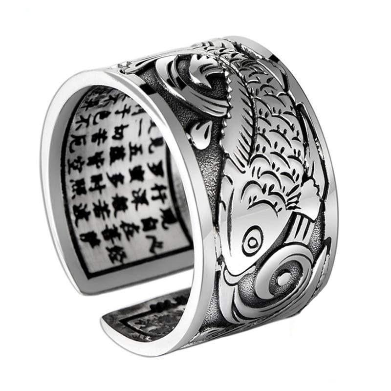 Silver Carp KOÏ </br> Japanese Ring