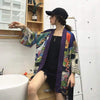 Skull Colored Kimono Jacket