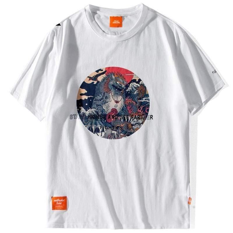 Stone Lion </br> Japanese T-Shirt