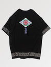T-Shirt Broderie Japonaise 'Kadoma'