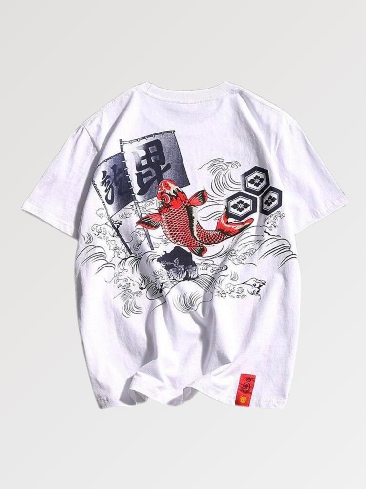 T-Shirt Carpe Japonaise 'Koyina Koi'