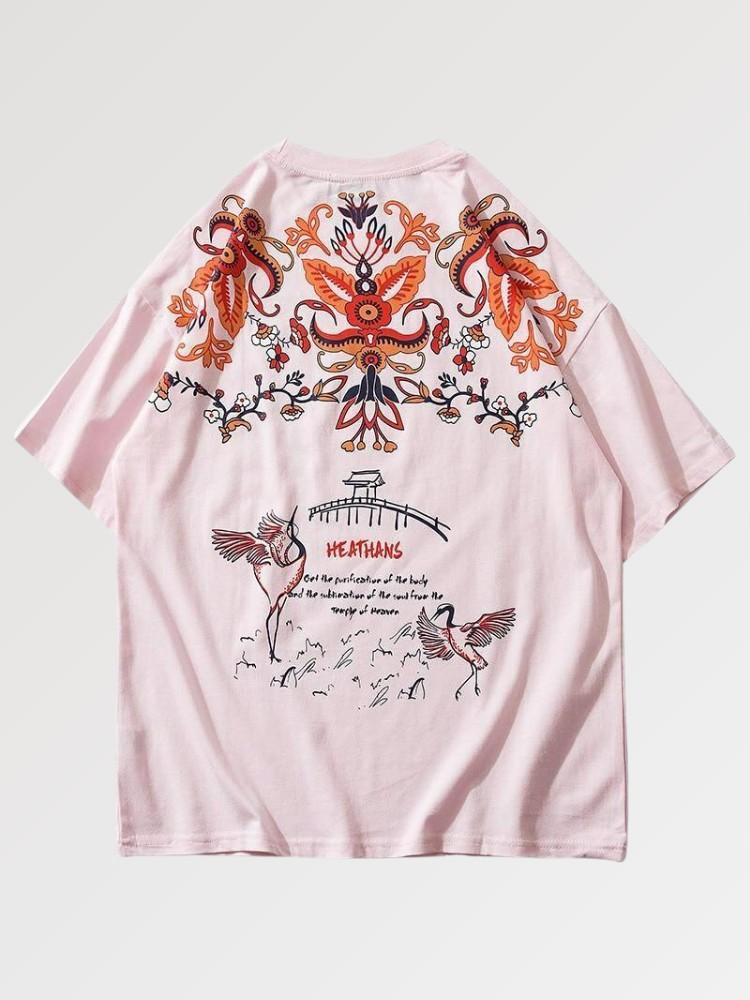 T-Shirt Coton Japonais 'Hikone'