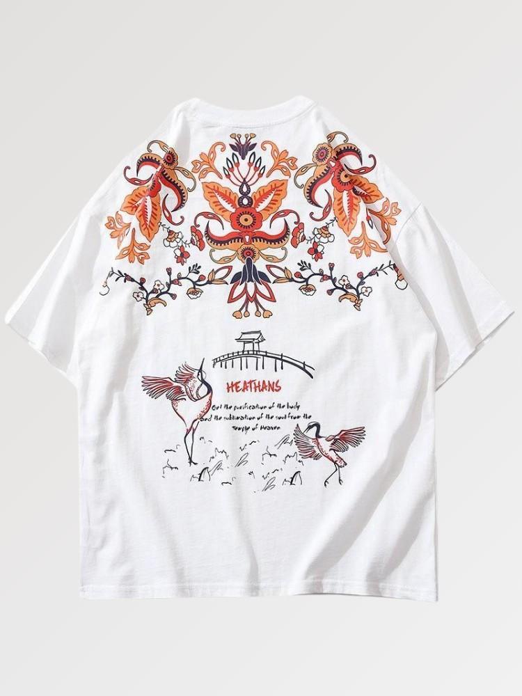 T-Shirt Coton Japonais 'Hikone'