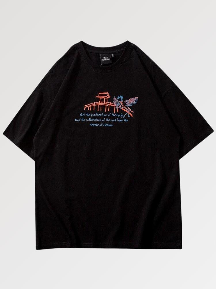 T-Shirt Coton Japonais 'Hikone'