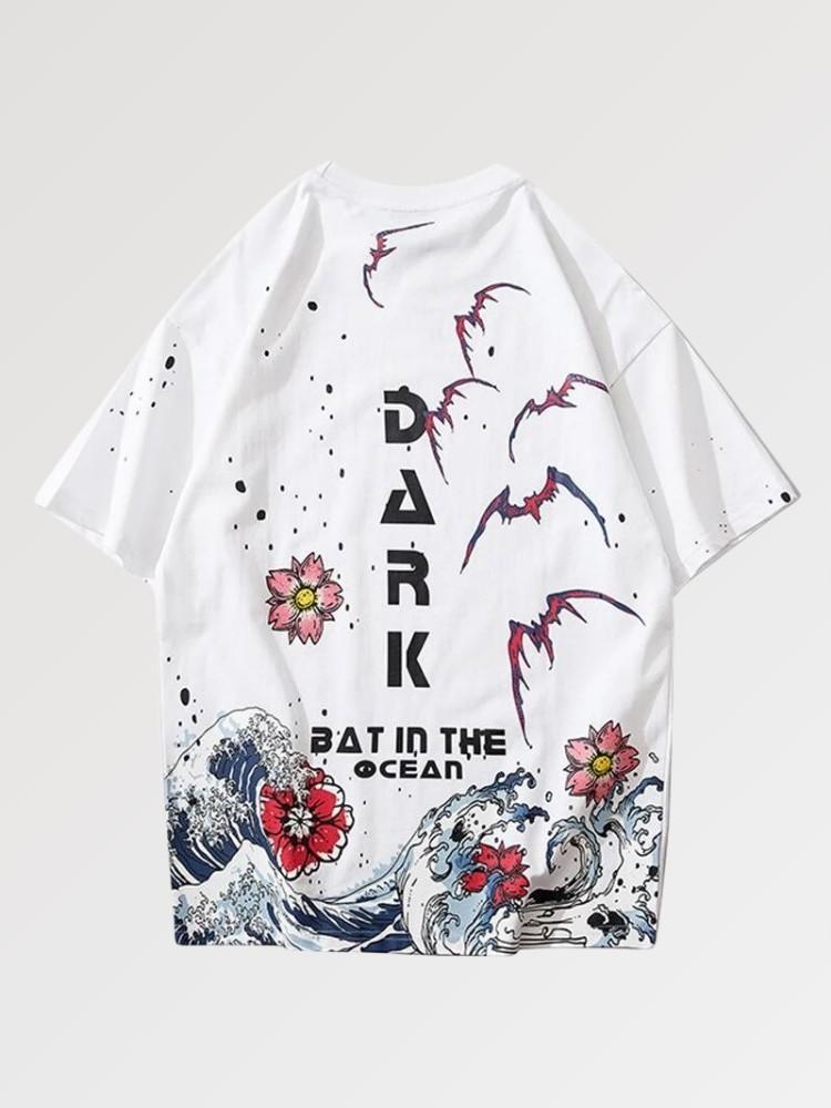 T-Shirt Inspiration Japonaise 'The Ocean'