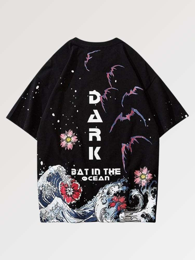T-Shirt Inspiration Japonaise 'The Ocean'