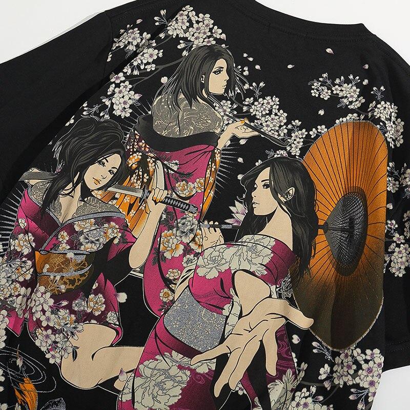 T-Shirt Japonais Geisha 'Niigata'