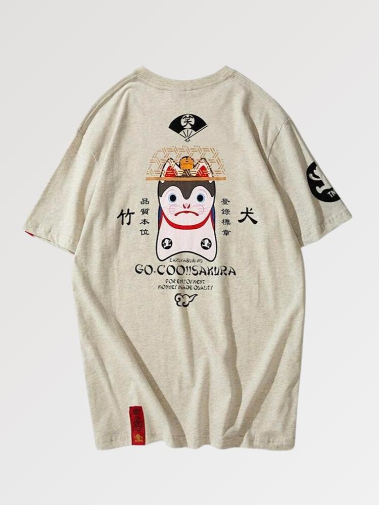T-Shirt Japonais Homme 'Maniwa'