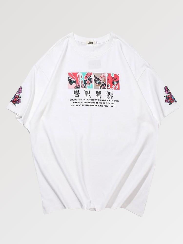 T-Shirt Japonais Manga 'Habikino'