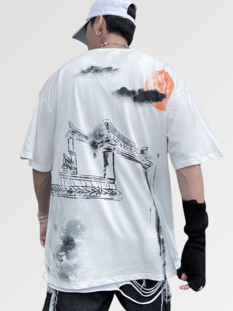 T-Shirt Japonais Vintage 'Toyoake'