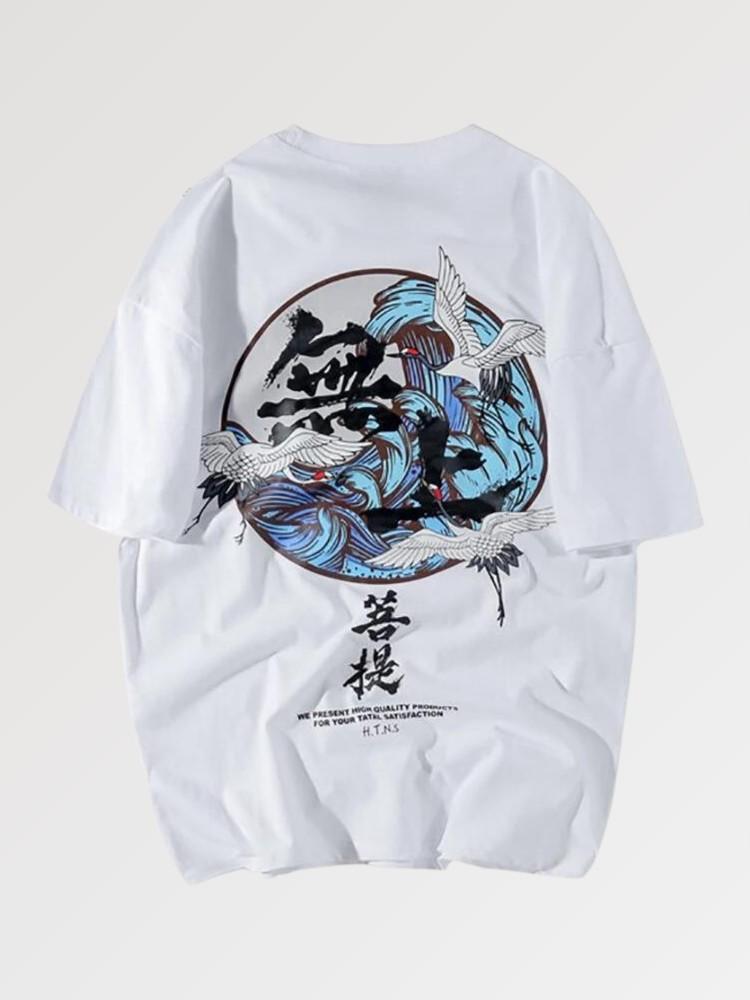 T-Shirt Motif Japonais 'Kitagoya'