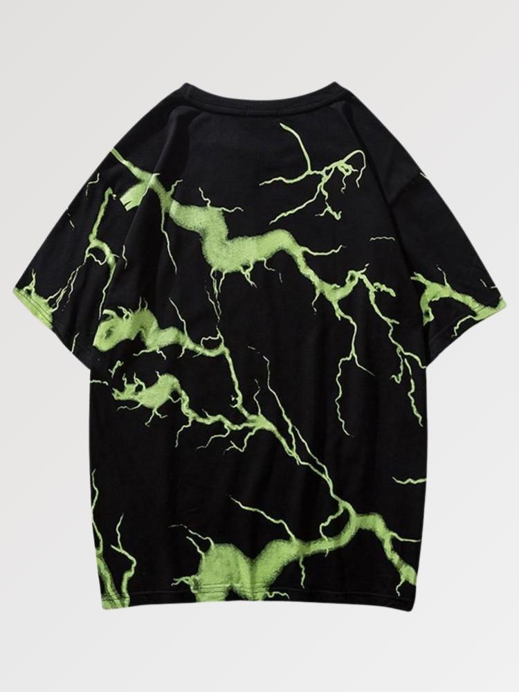 T-Shirt Oversize Japonais 'The Storm'