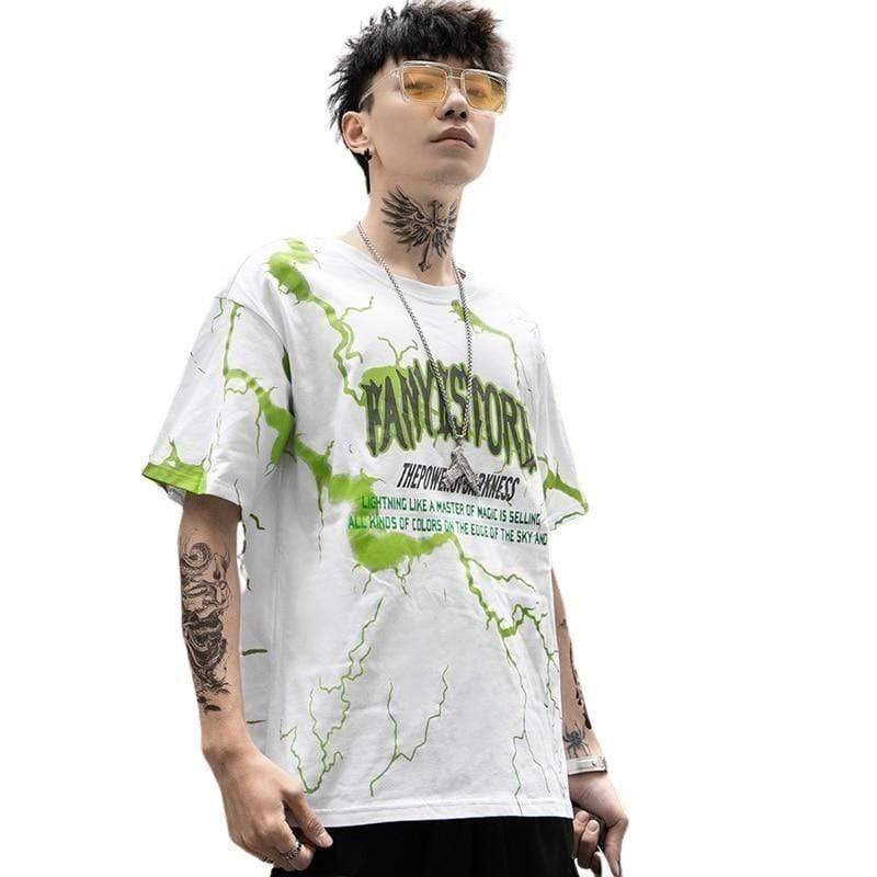 T-Shirt Oversize Japonais 'The Storm'