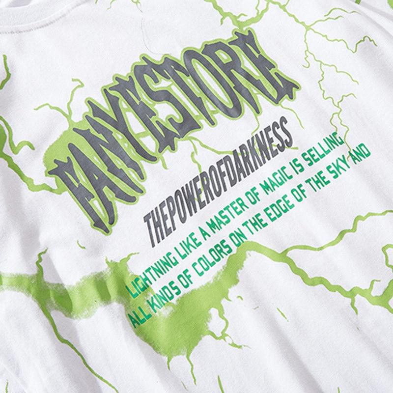 T-Shirt Oversize Japonais 'The Storm'