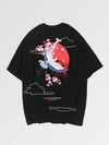 Tee Shirt Grue Japonaise 'Tsugaru'