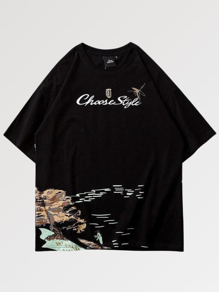 Tee Shirt Japonais Traditionnel 'Karatsu'