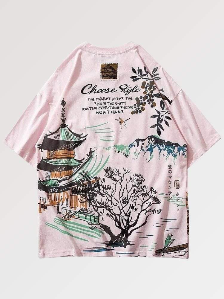 Tee Shirt Japonais Traditionnel 'Karatsu'