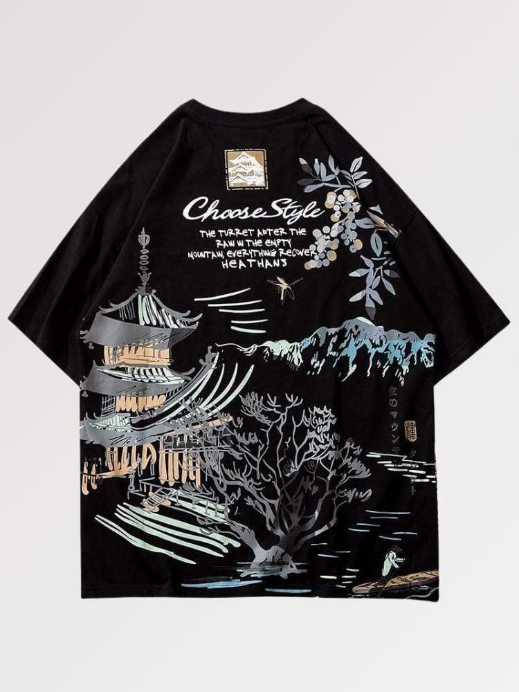 Tee Shirt Japonais Traditionnel 'Karatsu'