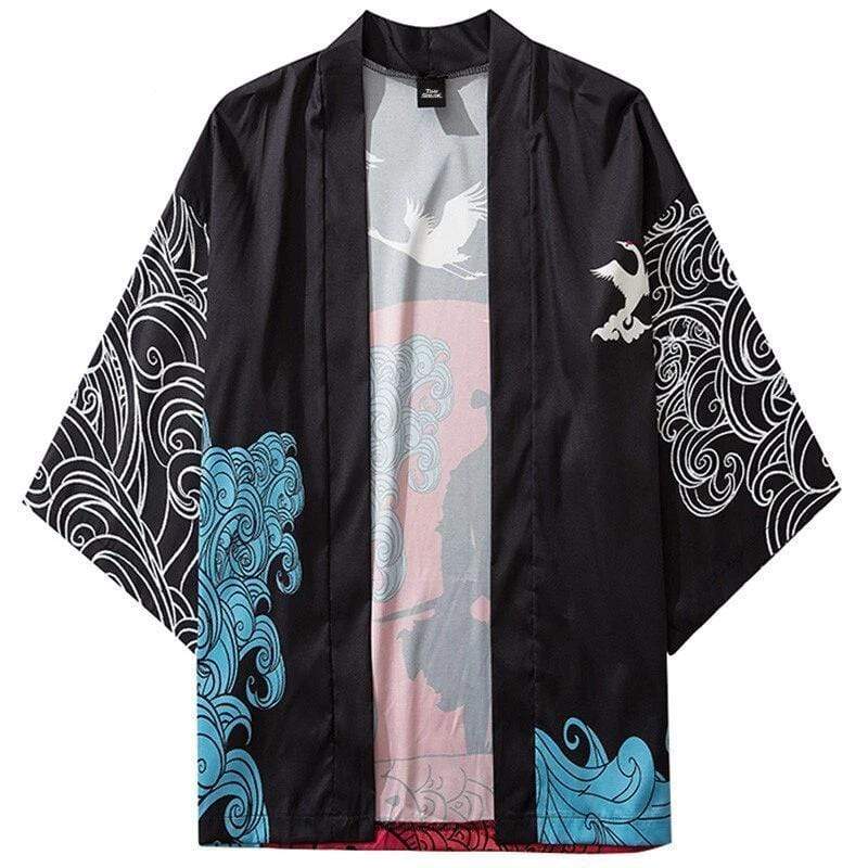 Traditional Japanese Samurai Kimono