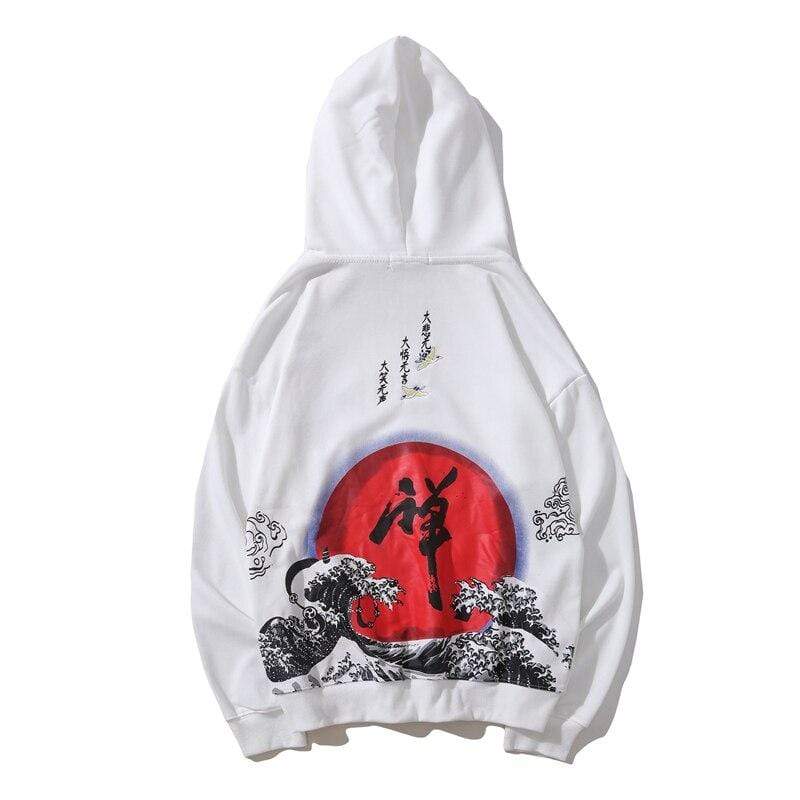 Ukiyo Wave Japanese Hoodie
