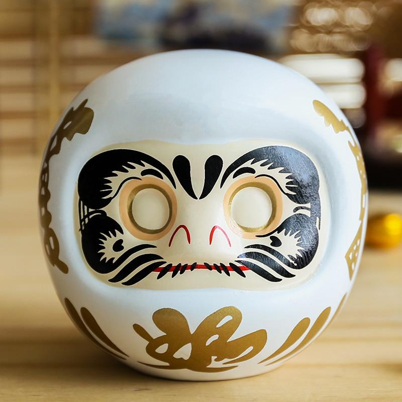 White Daruma Doll