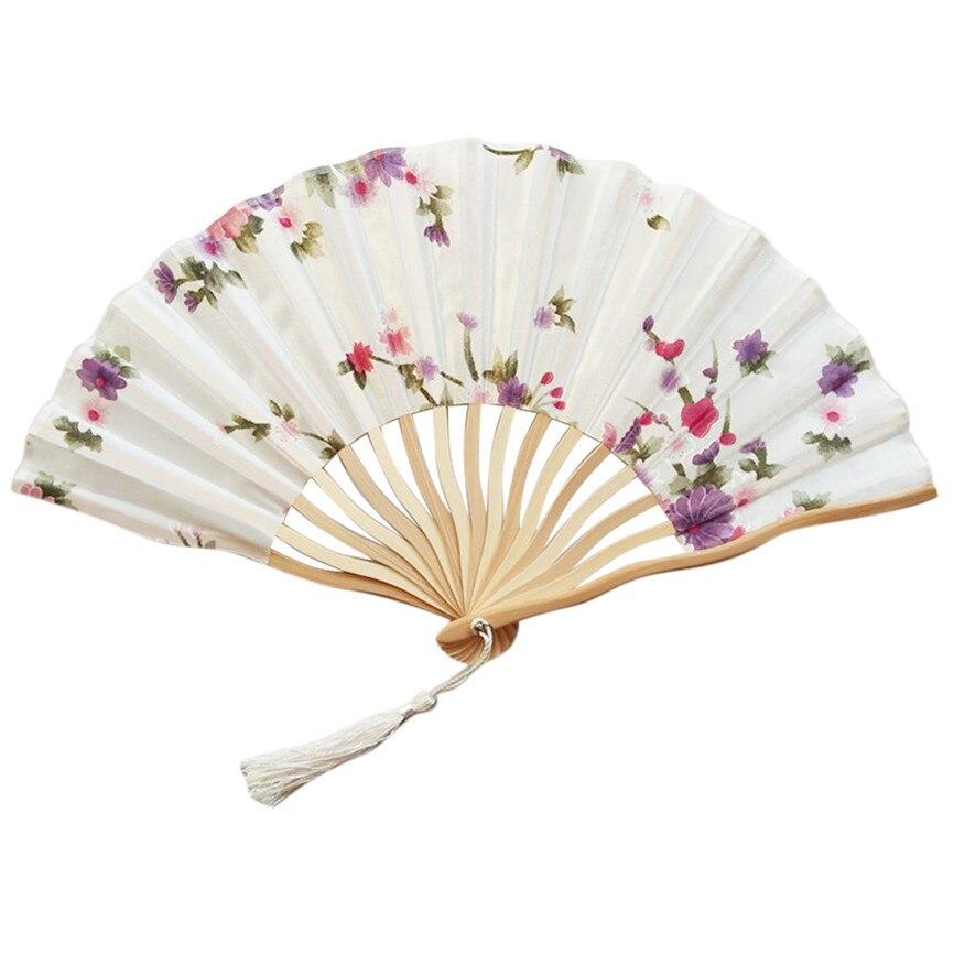 White Flowered </br> Japanese Fan
