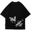 Wonderful Flying Crane T-Shirt </br> Japanese T-shirt
