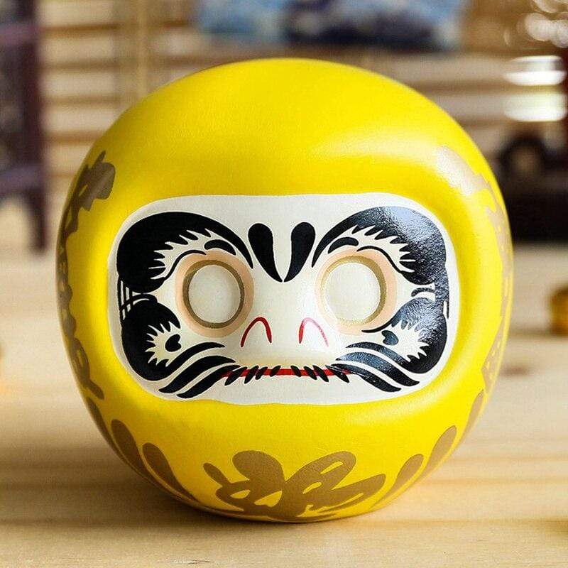 Yellow Daruma Doll
