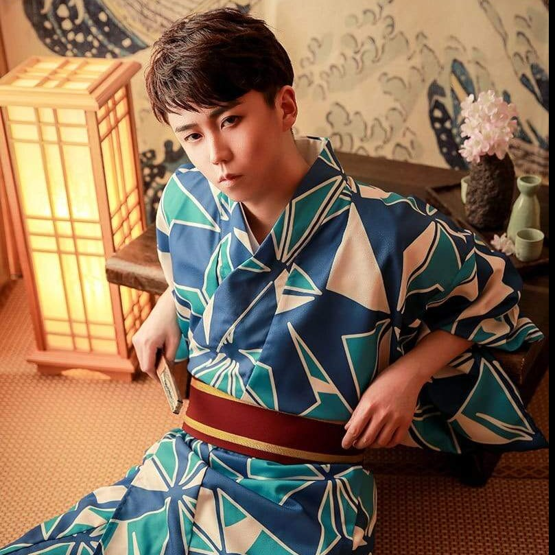 Traditional japanese outfit male on sale