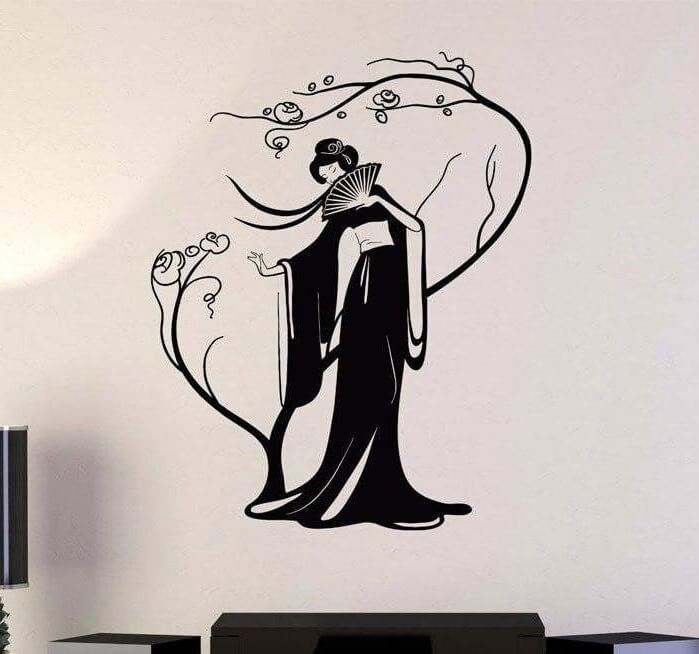 japan wall sticker