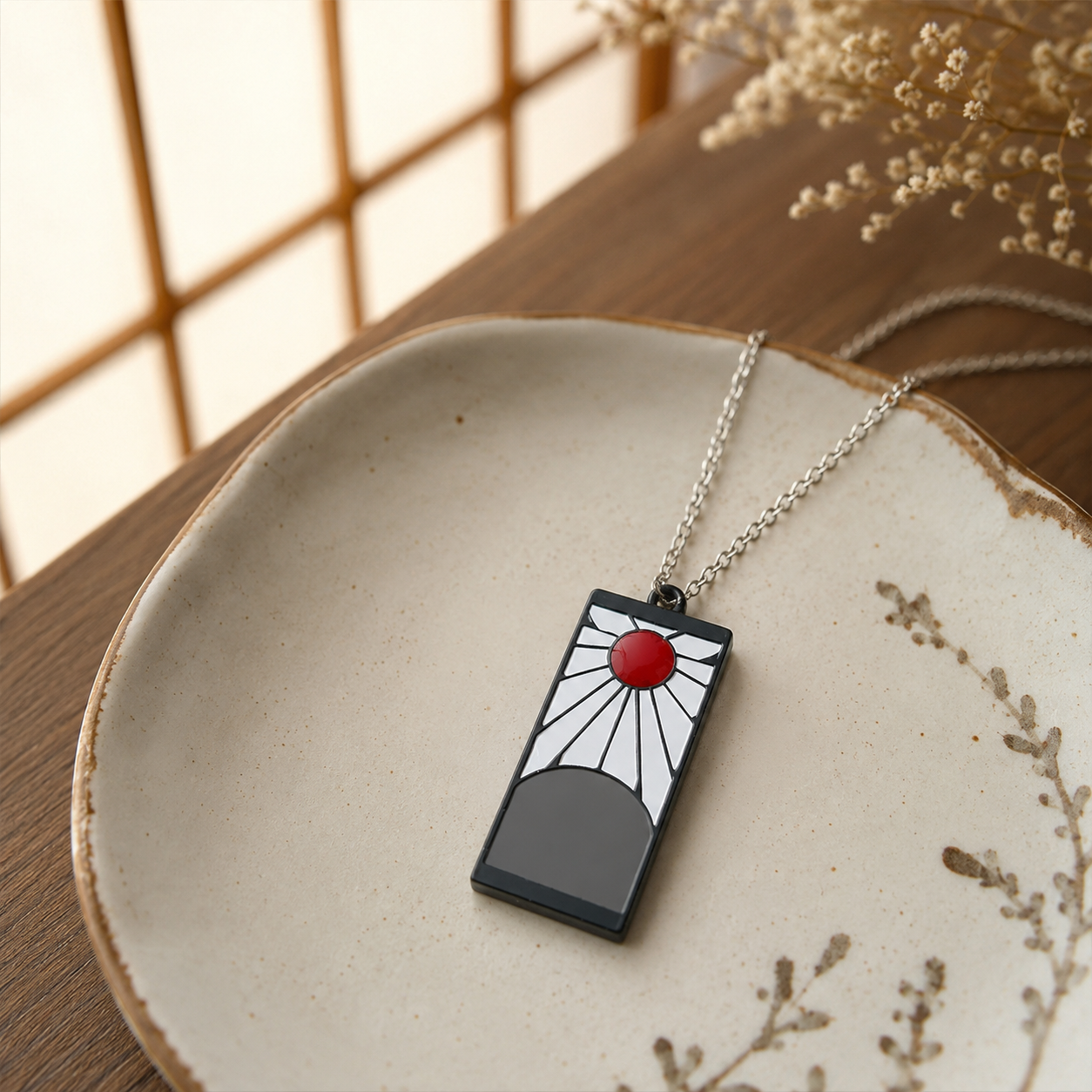 Demon Slayer Hanafuda Necklace