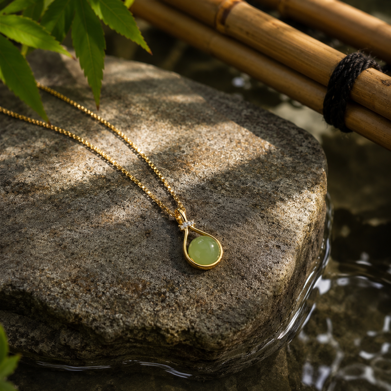 Women’s Green Jade Necklace