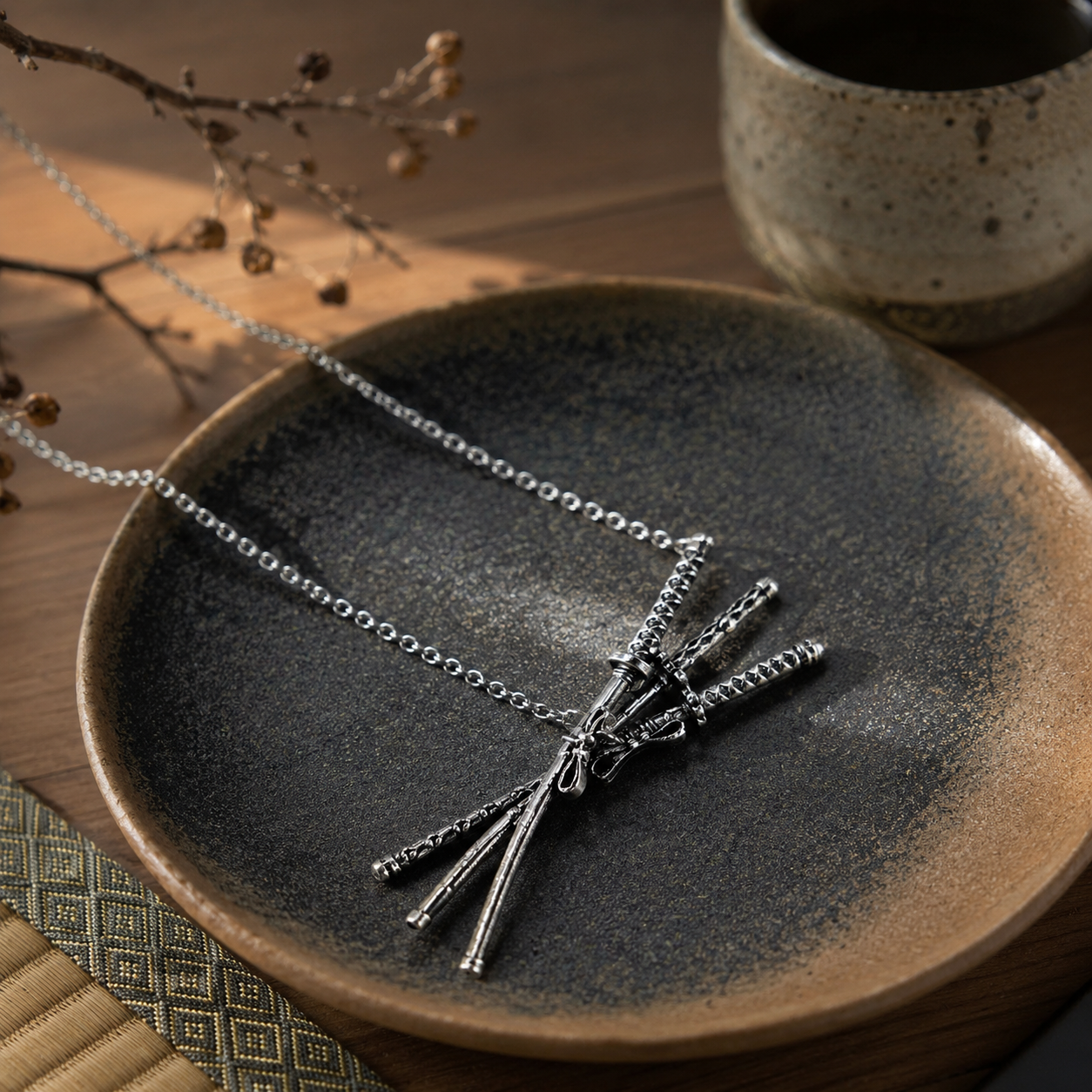 Japanese Katana Necklace