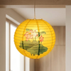 Lotus Flower Paper Lantern Lamp