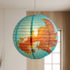 Japanese Flower Paper Lantern