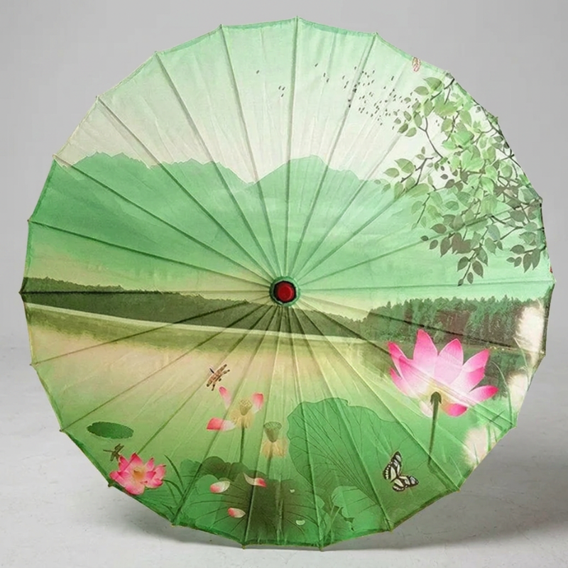 Japanese Lotus Umbrella
