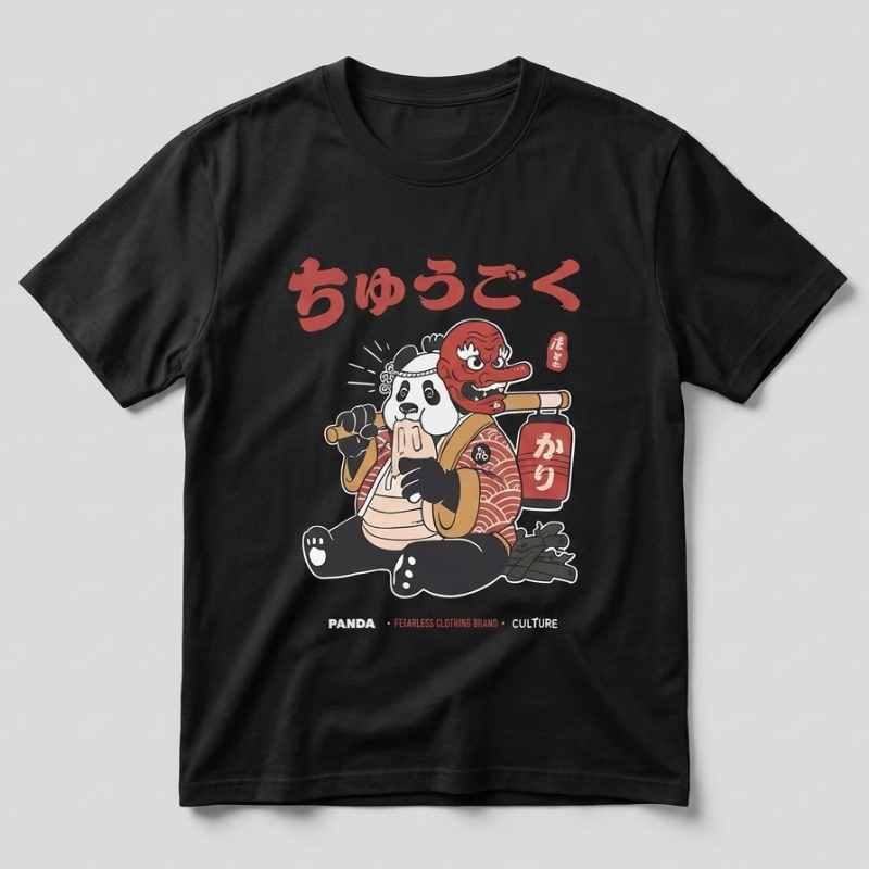 Kung Fu Panda Japanese T-Shirt
