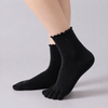 Women's Ruffle Five-Toe Socks