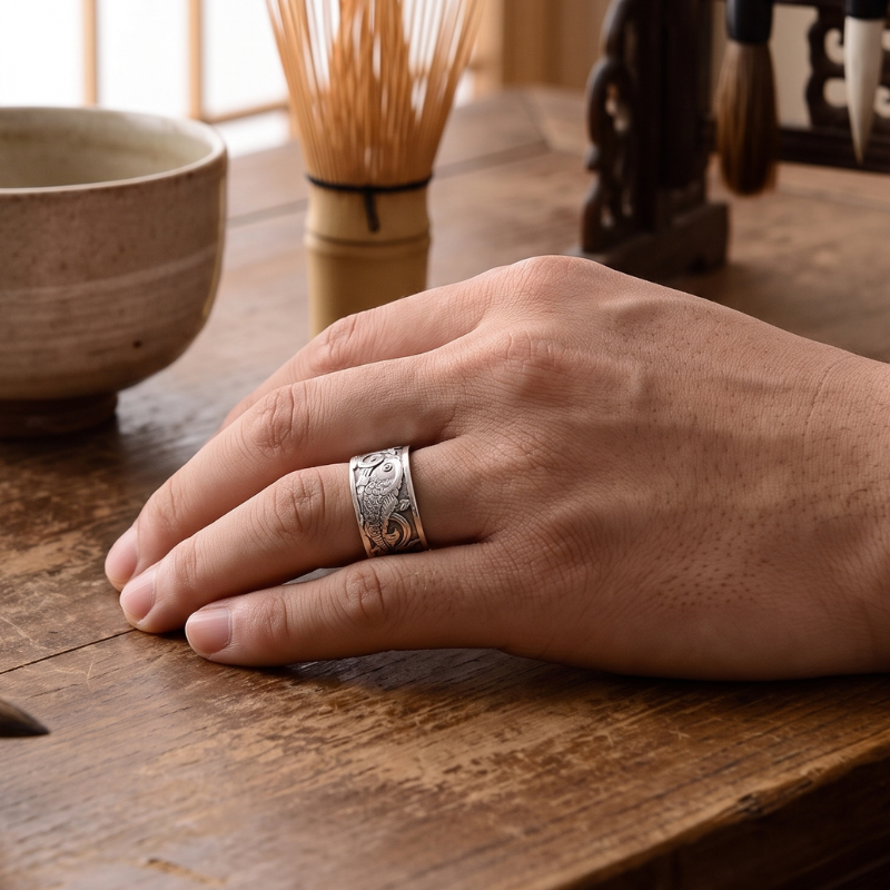 Koi Fish Ring