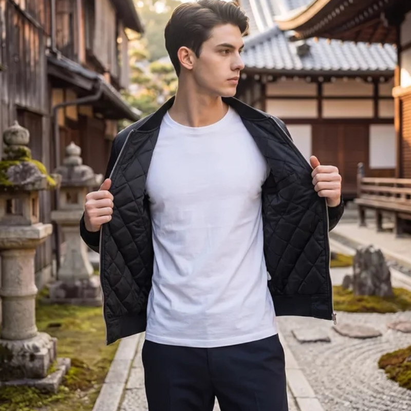 Winter Wolf Bomber Jacket