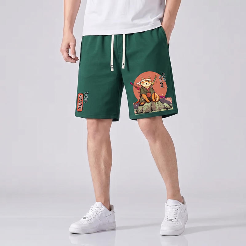 Samurai Print Anime Shorts