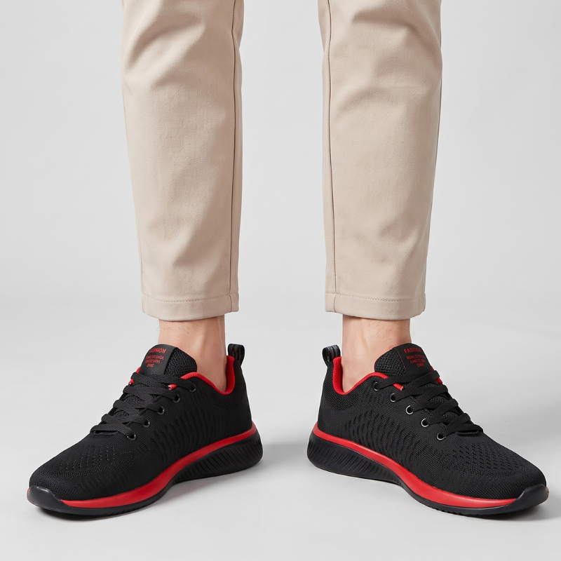 Men's Breathable Mesh Running Sneakers