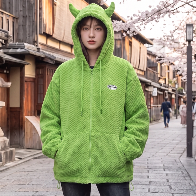Devil Horn Sherpa Jacket