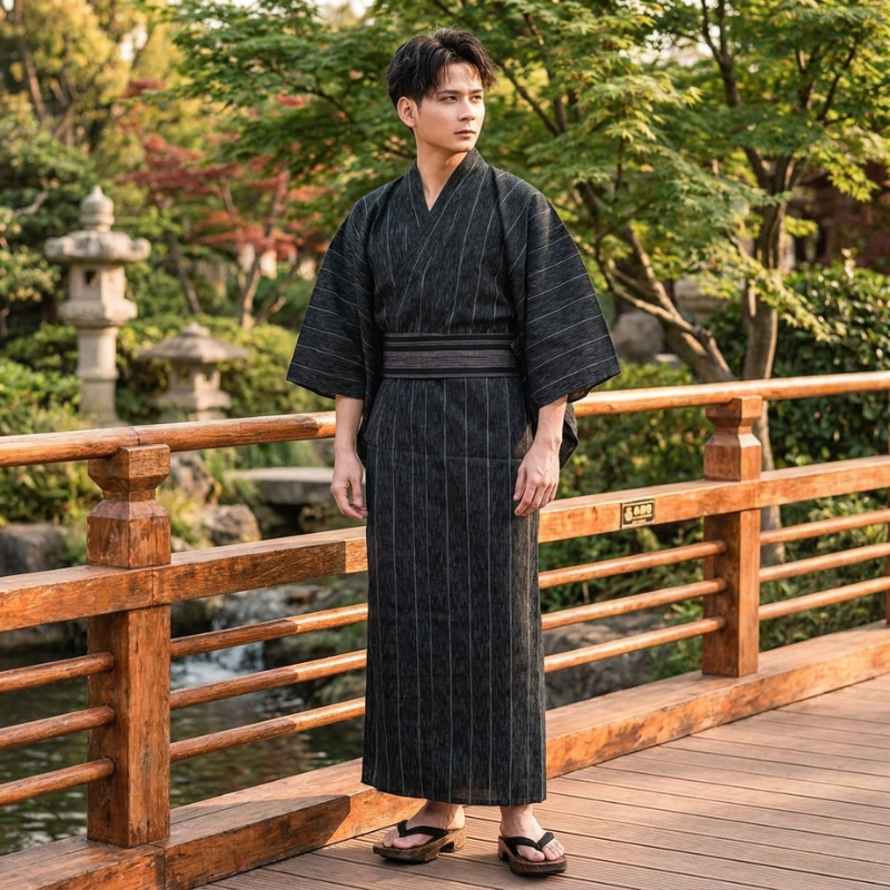 Japanese Men's Yukata