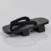 Black Japanese Geta Sandals