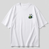 Panda Eat Bamboo Oversized T-shirt