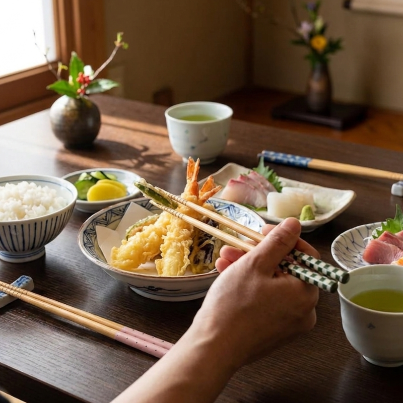 Geometric Pattern Chopsticks