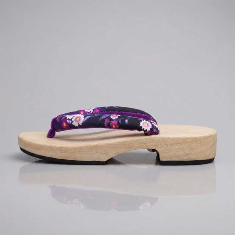 Japanese Purple Womens Geta