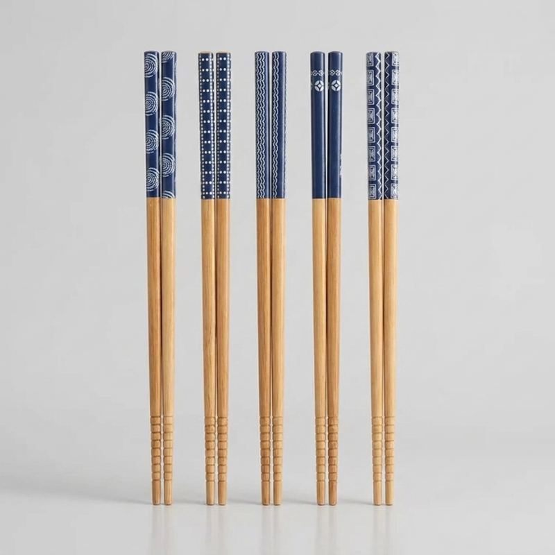 Aizome Bamboo Chopstick